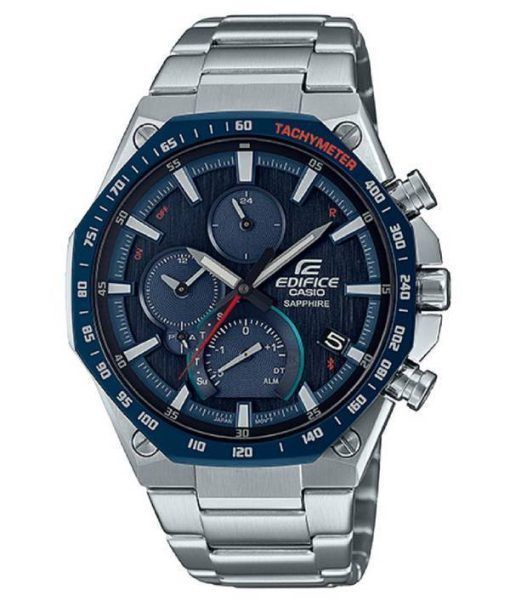 Casio Edifice Bluetooth Tachymètre Analogique Solaire EQB-1100XDB-2A EQB1100XDB-2 100M Montre Homme