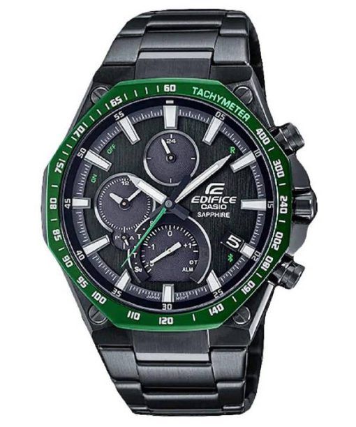 Montre pour homme Casio Edifice Bluetooth analogique en acier inoxydable solaire EQB-1100XDC-1A EQB1100XDC-1 100M