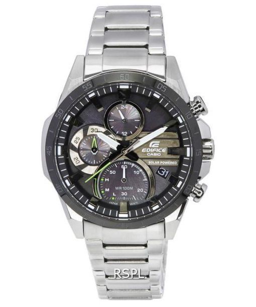 Montre pour homme Casio Edifice Smartphone Link chronographe analogique à énergie solaire EQS-940DB-1A EQS940DB-1 100M