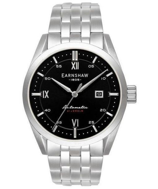 Thomas Earnshaw Smith Precisto édition limitée cadran noir automatique ES-8811-11 montre pour homme