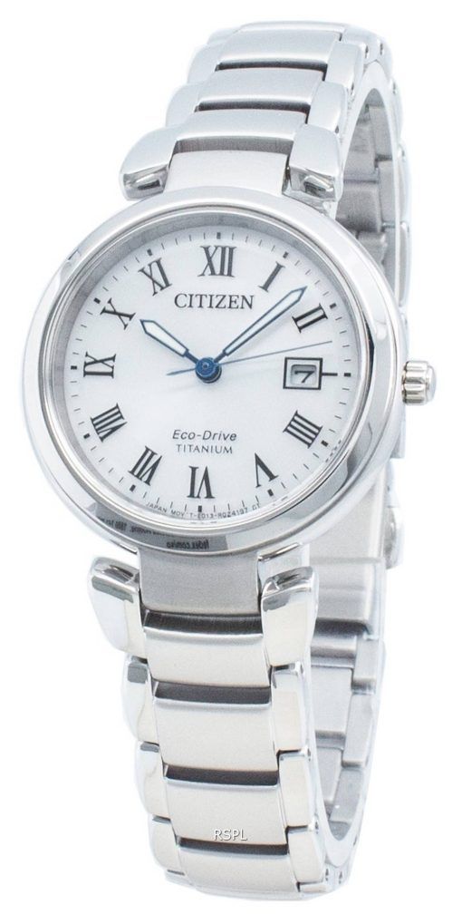 Montre Citizen Eco-Drive Titanium EW2500-88B pour femme