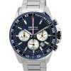 Festina Timeless Chronographe Acier Inoxydable Cadran Bleu F20560-2 F205602 100M Montre Homme