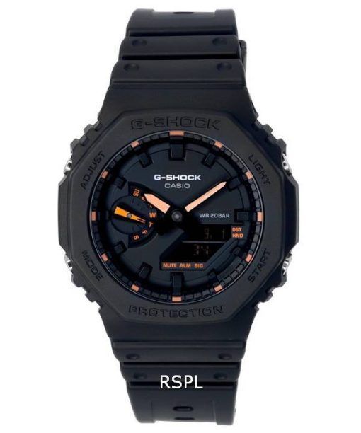 Casio G-Shock Neon Accent Analogique Numérique Quartz GA-2100-1A4 GA2100-1A4 200M Montre Homme