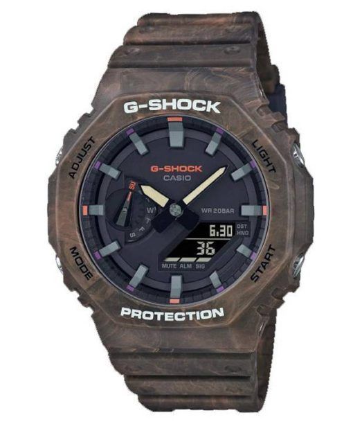 Casio G-Shock Analogique Numérique Résine Quartz GA-2100FR-5A GA2100FR-5 200M Montre Homme