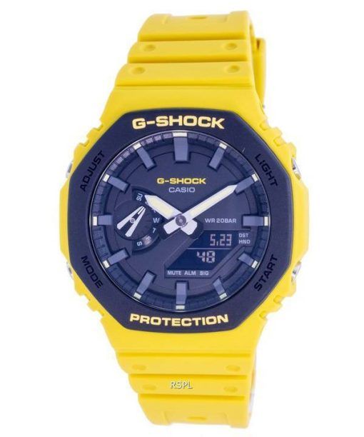 Montre pour homme à quartz analogique numérique Casio G-Shock Diver GA-2110SU-9A GA2110SU-9 200M