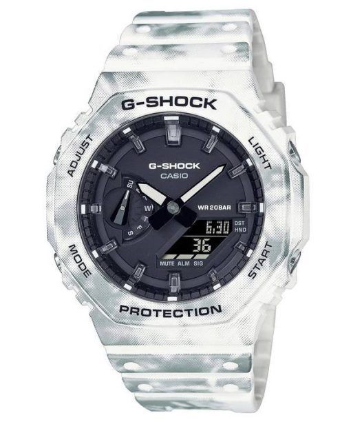 Casio G-Shock Analogique Numérique Cadran Noir Quartz GAE-2100GC-7A GAE2100GC-7 200M Montre Homme