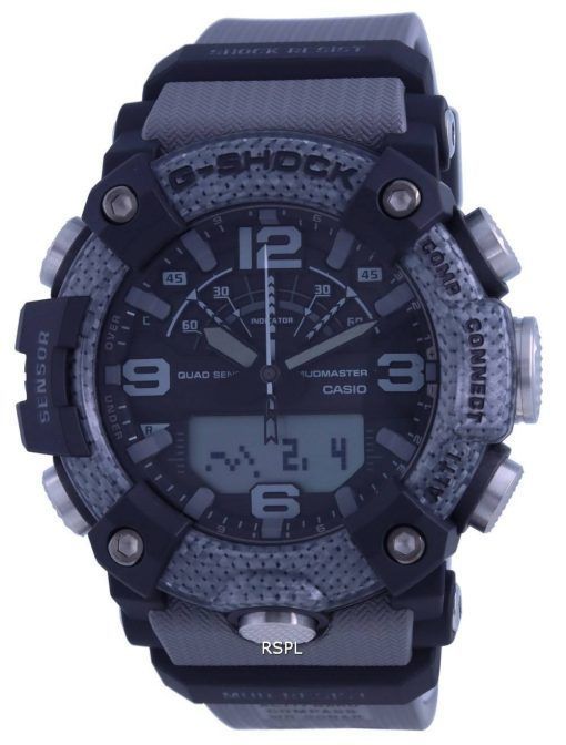 Montre pour homme Casio G-Shock Mudmaster World Time Mobile Link analogique numérique GG-B100-8A GGB100-8 200M