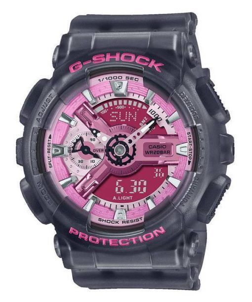 Montre pour femme Casio G-shock analogique numérique Quartz GMA-S110NP-8A GMAS110NP-8 200M