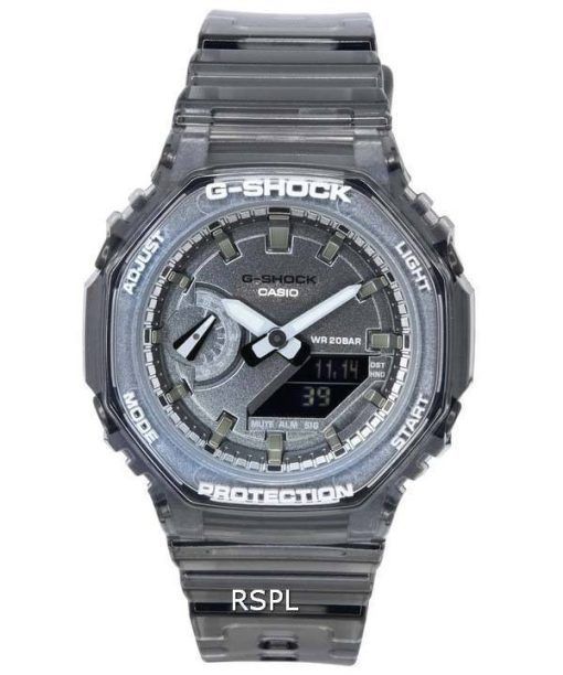 Montre pour femme Casio G-Shock squelette métallique analogique numérique Quartz GMA-S2100SK-1A GMAS2100SK-1 200M