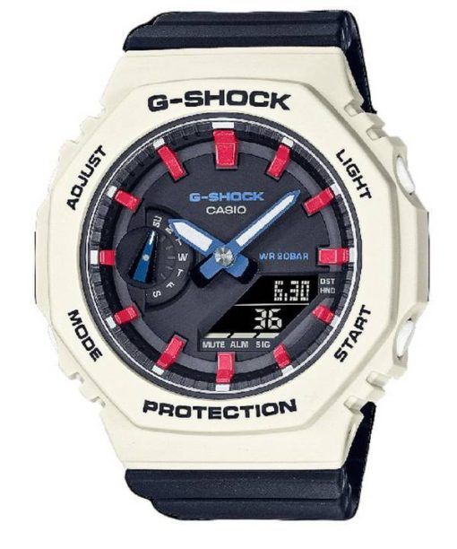 Casio G-Shock Résine Analogique Numérique GMA-S2100WT-7A2 GMAS2100WT-7 200M Montre Femme