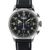 Montre Homme Iron Annie Flight Control Chronographe Cadran Noir Quartz 51862