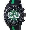 Invicta S1 Rally Chronographe Cadran Noir Et Vert Quartz 36307 100M Montre Homme