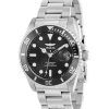 Invicta Pro Diver Acier Inoxydable Cadran Noir Quartz Diver',s 37149 200M Montre Femme