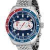 Invicta Speedway Acier Inoxydable Cadran Bleu Quartz 40526 100M Montre Homme