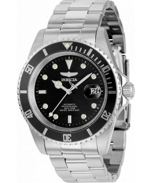 Montre pour homme Invicta Pro Diver Professional avec cadran noir et plongée automatique 8926OBXL 200M