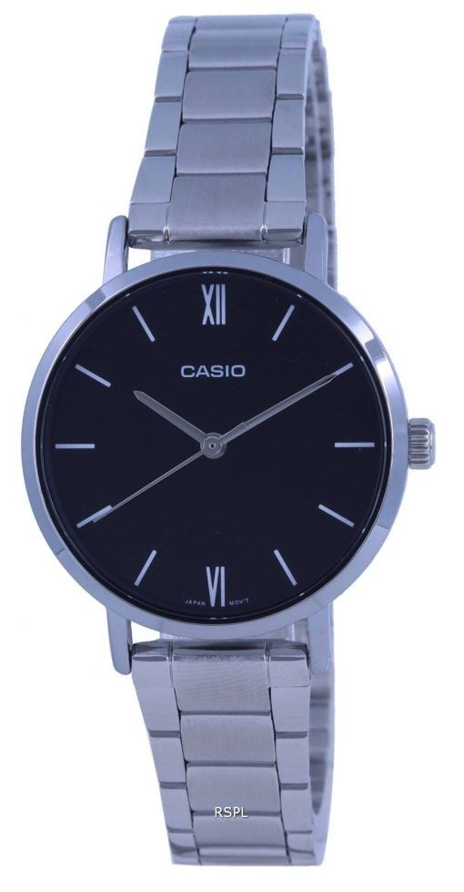 Montre pour femme Casio Analog Black Dial Quartz LTP-VT02D-1A LTPVT02D-1