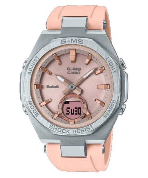 Montre pour femme Casio Baby-G G-Ms Bluetooth analogique numérique solaire MSG-B100-4A MSGB100-4 100M