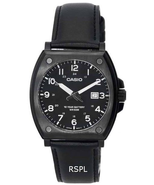 Montre Homme Casio Enticer Standard Analogique Cadran Noir Quartz MTP-E715L-1A MTPE715L-1