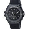 Casio Standard Analogique Cadran Noir Quartz MWA-100HB-1A MWA100HB-1 100M Montre Homme