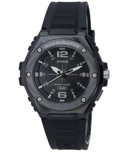 Casio Standard Analogique Cadran Noir Quartz MWA-100HB-1A MWA100HB-1 100M Montre Homme