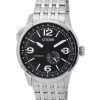 Montre pour homme Citizen Pilot en acier inoxydable avec cadran noir automatique NJ0140-84E 100M