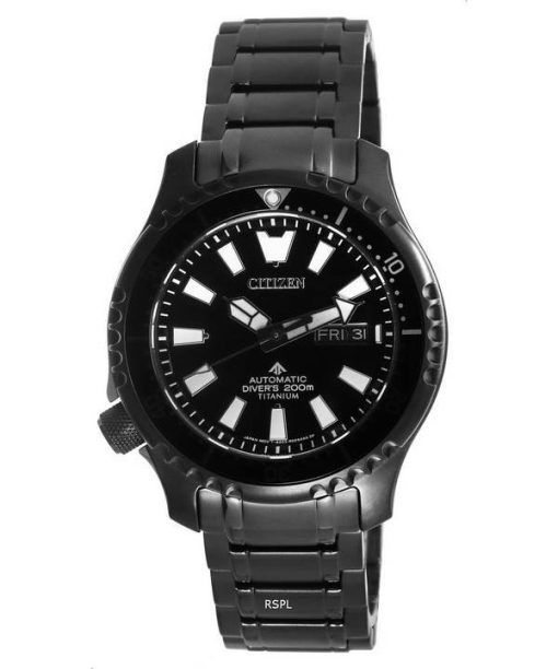 Citizen Promaster Super Titanium Fugu édition Limitée Automatique Diver's NY0105-81E 200M Montre Homme