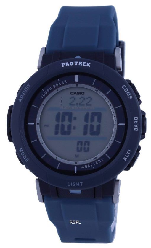 Montre pour homme Casio ProTrek World Time Digital Tough Solar PRG-30-2 PRG30-2 100M