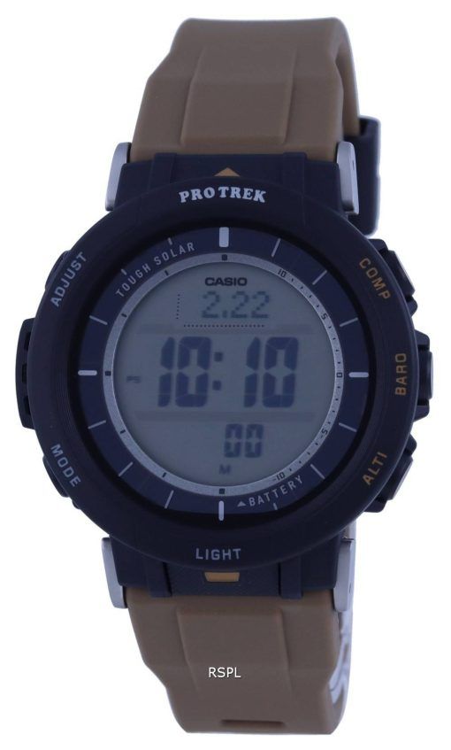 Montre pour homme Casio ProTrek World Time Digital Tough Solar PRG-30-5 PRG30-5 100M