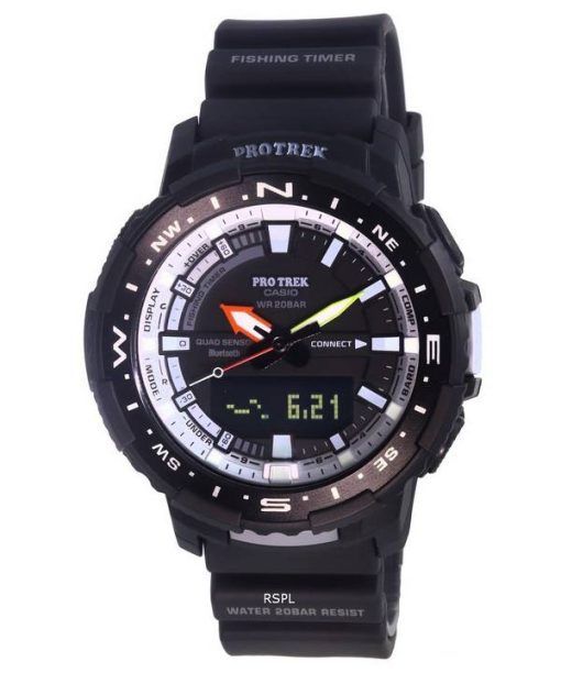 Montre pour homme Casio Protrek Night Fishing édition analogique numérique Quartz PRT-B70BE-1 PRTB70BE-1 200M