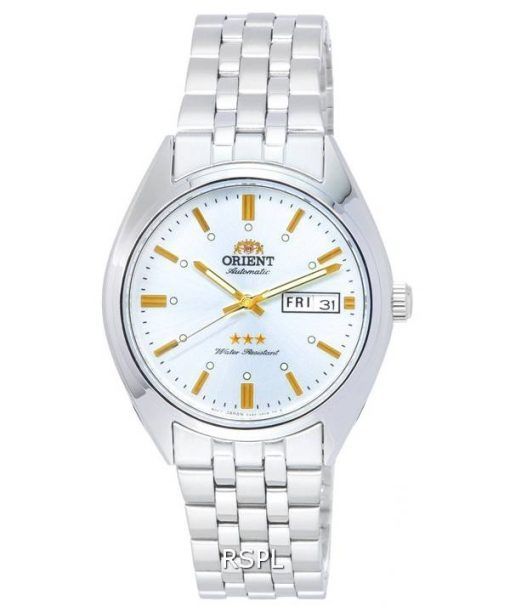 Montre Homme Orient Deneb Tri Star Cadran Blanc Automatique RA-AB0E10S19A