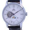 Montre pour homme Orient Classic Sun &, Moon Open Heart Automatic RA-AS0011S10B