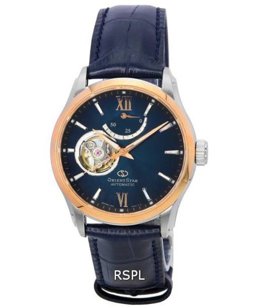 Montre pour homme Orient Star Contemporary Limited Edition Open Heart Blue Dial RE-AT0015L00B 100M