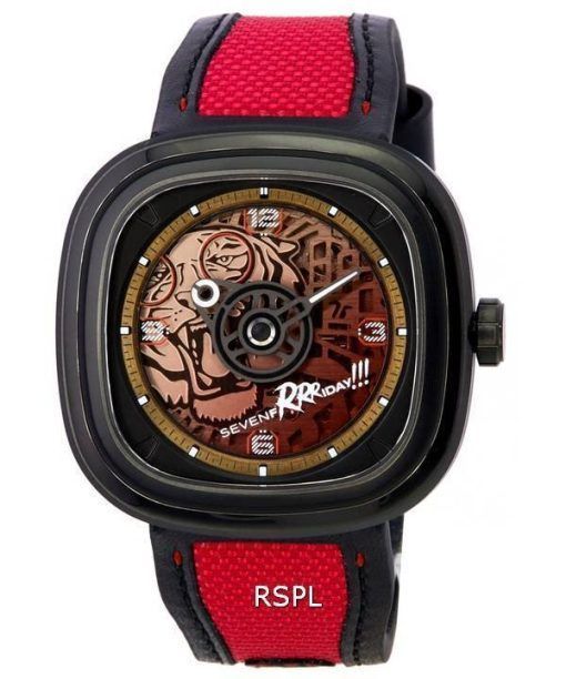 Montre pour homme Sevenfriday T-Series Red Tiger automatique T3/05 SF-T3-05