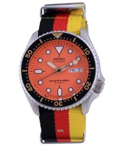 Montre pour homme Seiko Automatic Diver's Japan Made Polyester SKX011J1-var-NATO26 200M