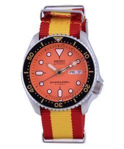 Montre pour homme Seiko Automatic Diver's Japan Made Polyester SKX011J1-var-NATO29 200M