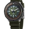 Montre pour homme Seiko Prospex Solar Diver avec cadran vert SNE561P1 SNE561P 200M