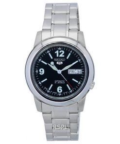 Montre Homme Seiko 5 Acier Inoxydable Cadran Noir Automatique SNKE63 SNKE63J1 SNKE63J