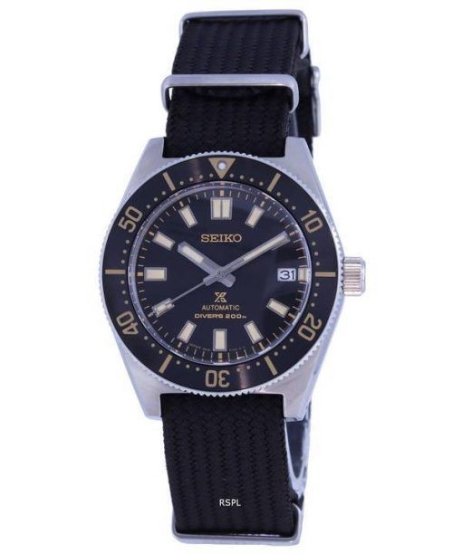 Montre Homme Seiko Prospex Diver's Polyester Cadran Noir Automatique SPB239J1 200M