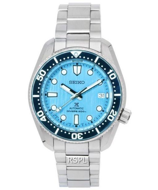 Montre pour homme Seiko Prospex Glacier Save The Oceans 1968 édition spéciale automatique SPB299 SPB299J1 SPB299J 200M