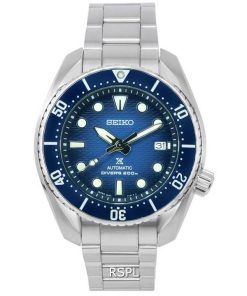 Montre pour homme Seiko Prospex Sea King Sumo cadran bleu automatique SPB321 SPB321J1 SPB321J 200M