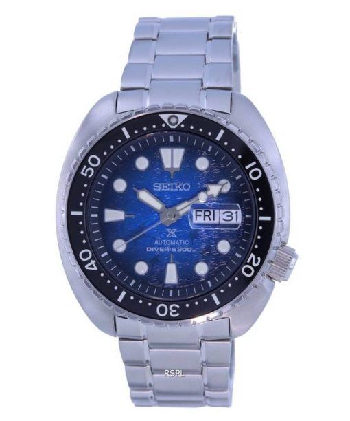 Montre pour homme Seiko Prospex King Turtle Save The Ocean Special Edition Automatic Diver SRPE39 SRPE39J1 SRPE39J 200M