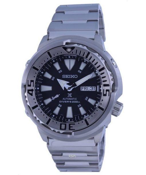 Montre automatique pour homme Seiko Prospex Diver SRPE85K1 200M avec cadran noir