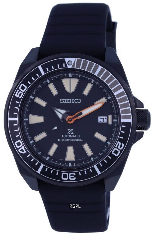 Montre pour homme Seiko Prospex Samurai Black Series Limited Edition Automatic Diver SRPH11 SRPH11K1 SRPH11K 200M