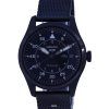 Seiko 5 Sports Flieger Acier Inoxydable Mesh Cadran Noir Automatique SRPH25K1 100M Montre Homme