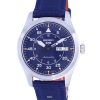 Seiko 5 Sports Flieger Nylon Cadran Bleu Automatique SRPH31K1 100M Montre Homme