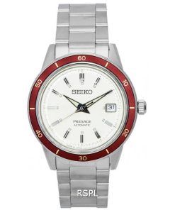 Seiko Presage Style60s Cadran Blanc Automatique SRPH93 SRPH93J1 SRPH93J Montre Homme