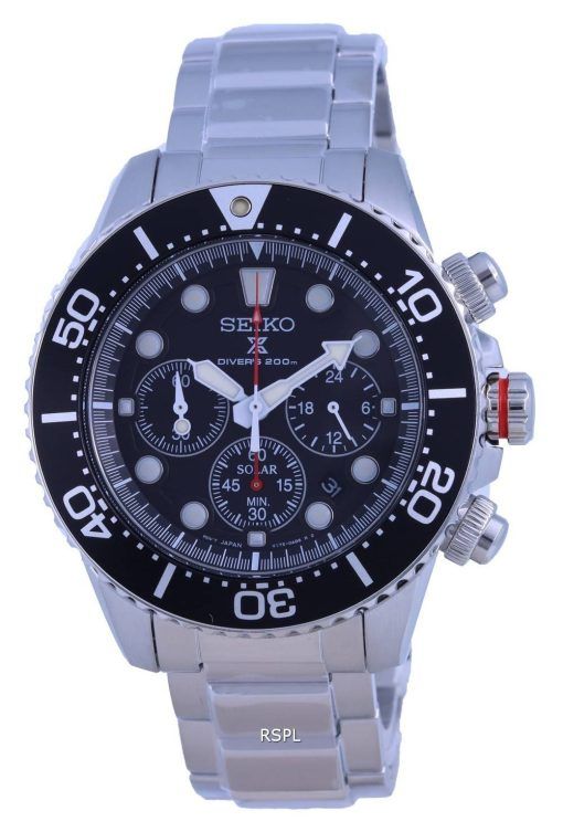 Montre Homme Seiko Prospex Chronograph Solar Diver's SSC779 SSC779P1 SSC779P 200M