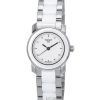 Tissot T-Trend Cera Crystal Accents Cadran Blanc Quartz T064.210.22.016.00 T0642102201600 Montre Femme