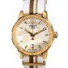 Tissot T-Sport Quickster Blanc Nacre Cadran Quartz T095.410.37.117.00 T0954103711700 100M Montre Unisexe