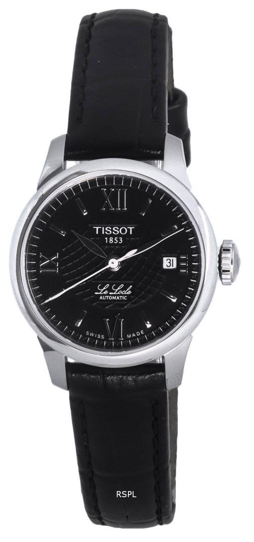 Montre pour femme Tissot Le Locle Lady cadran noir automatique T41.1.123.57 T41112357